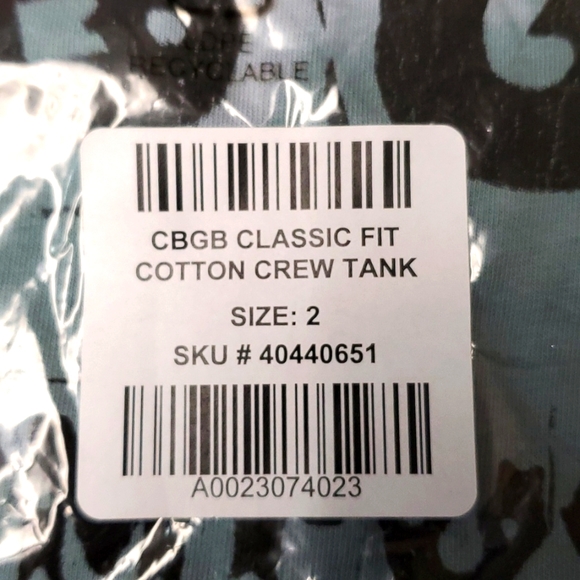 ❤️NWT VINTAGE TORRID BAND CONCERT TEE - CBGB GRAPHIC TANK - DISTRESSED PLUS SIZE - Picture 5 of 13